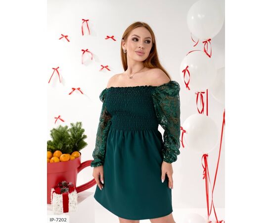 Фотография Женское платье большого размера р.48-50;52-54;56-58 "BRENDA" купить недорого от прямого поставщика, изображение 7