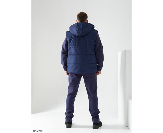 Фотография Тёплый зимний мужской костюм на флисе р.56-58 "BRENDA" купить недорого от прямого поставщика, изображение 5