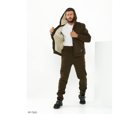 Фотография Тёплый зимний мужской костюм на флисе р.48-50;52-54;56-58 "BRENDA" купить недорого от прямого поставщика, изображение 12