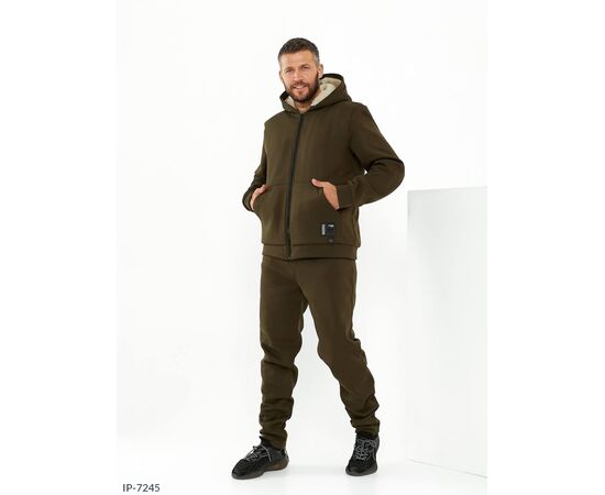 Фотография Тёплый зимний мужской костюм на флисе р.48-50;52-54;56-58 "BRENDA" купить недорого от прямого поставщика, изображение 10