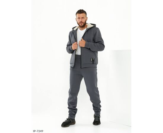 Фотография Тёплый зимний мужской костюм на флисе р.48-50;52-54;56-58 "BRENDA" купить недорого от прямого поставщика, изображение 6