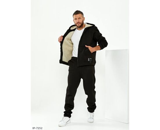 Фотография Тёплый зимний мужской костюм на флисе р.48-50;52-54;56-58 "BRENDA" купить недорого от прямого поставщика, изображение 4