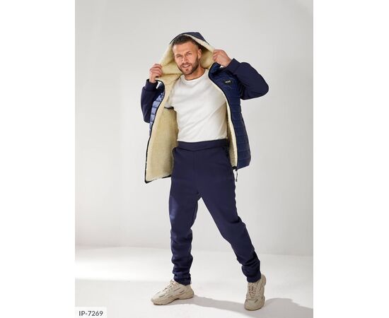 Фотография Тёплый зимний мужской костюм на флисе р.48-50;52-54;56-58 "BRENDA" купить недорого от прямого поставщика, изображение 8