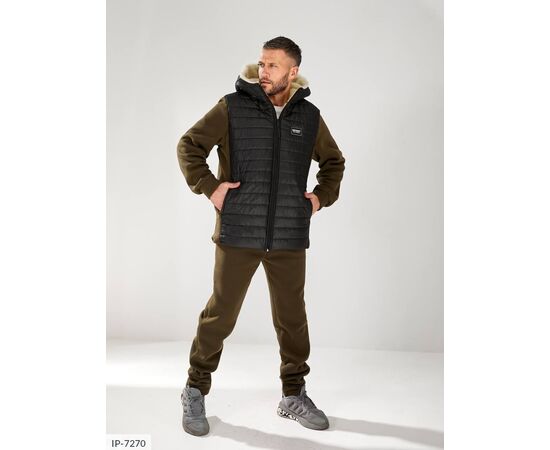 Фотография Тёплый зимний мужской костюм на флисе р.48-50;52-54;56-58 "BRENDA" купить недорого от прямого поставщика, изображение 7