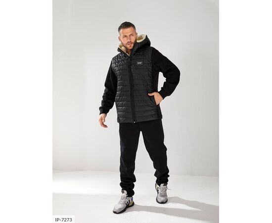 Фотография Тёплый зимний мужской костюм на флисе р.48-50;52-54;56-58 "BRENDA" купить недорого от прямого поставщика, изображение 4