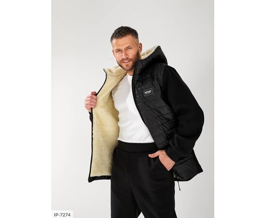 Фотография Тёплый зимний мужской костюм на флисе р.48-50;52-54;56-58 "BRENDA" купить недорого от прямого поставщика, изображение 3