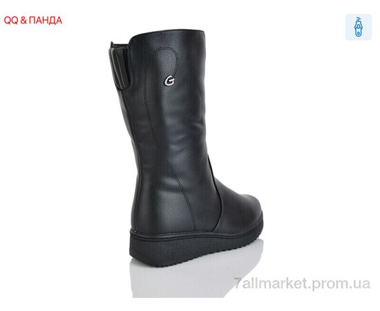 Чоботи жіночі зручні Зима 105-1 (8 пар р.37-42) "QQ&Панда" недорого оптом від прямого постачальника, зображення 2