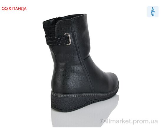 Черевики жіночі стильні Зима 850 (8 пар р.37-42) "QQ&Панда" недорого оптом від прямого постачальника, зображення 2