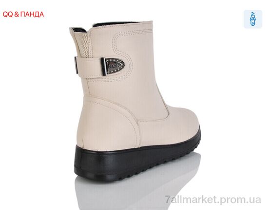 Черевики жіночі стильні Зима Y15 (8 пар р.36-41) "QQ&Панда" недорого оптом від прямого постачальника, зображення 2
