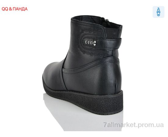 Черевики жіночі стильні Зима 415-9 (6 пар р.41-43) "QQ&Панда" недорого оптом від прямого постачальника, зображення 2