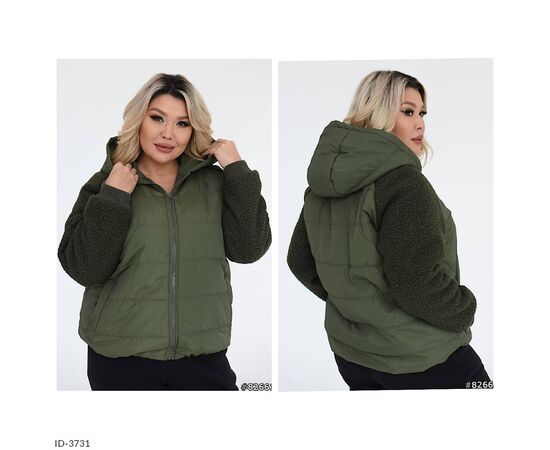 Жіноча куртка плащівка на синтепоні р.50-52;54-56;58-60 "VIKA" купити недорого від прямого постачальника, зображення 16