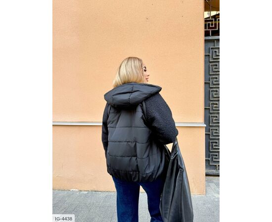 Жіноча куртка плащівка на синтепоні р.50-52;54-56;58-60 "VIKA" купити недорого від прямого постачальника, зображення 2