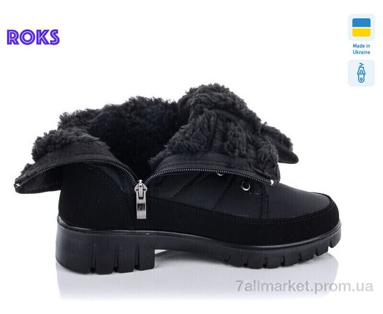 Черевики жіночі стильні Зима Progress 3406 (6 пар р.37-41) "Roks" недорого оптом від прямого постачальника, зображення 2