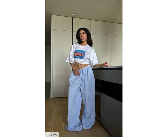 Жіночі брюки р.S-M;M-L (3кол.) "ANNVER" купити недорого від прямого постачальника, зображення 3