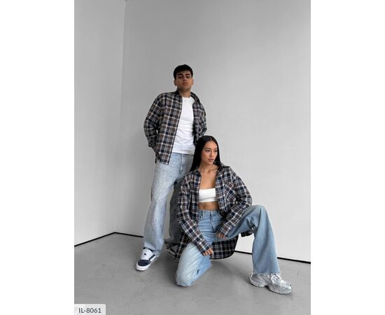 Жіноча фланелева сорочка р.УНИВЕРСАЛЬНЫЙ "ANNVER" купити недорого від прямого постачальника, зображення 3