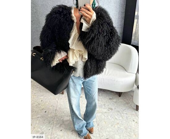 Шуба жіноча р.S-M;M-L (2кол.) "ANNVER" купити недорого від прямого постачальника, зображення 8