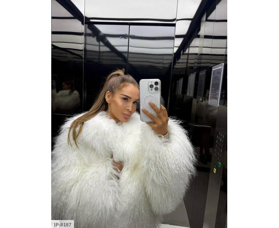 Шуба жіноча р.S-M;M-L (2кол.) "ANNVER" купити недорого від прямого постачальника, зображення 5