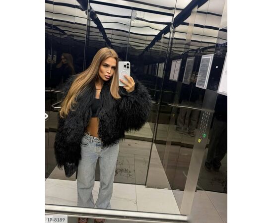 Шуба жіноча р.S-M;M-L (2кол.) "ANNVER" купити недорого від прямого постачальника, зображення 3