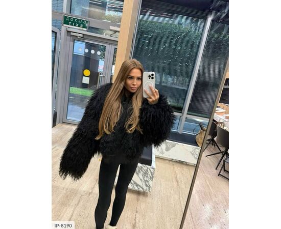 Шуба жіноча р.S-M;M-L (2кол.) "ANNVER" купити недорого від прямого постачальника, зображення 2