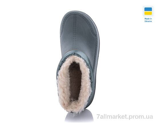 Фотография Галоши женские зима Кредо Укр 2032 зелен хутро (6 пар р.37-41) "Vladimir" недорого оптом от прямого поставщика, изображение 3