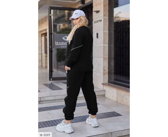 Фотография Женский прогулочный костюм со штанами большие размеры р.50-52;54-56;58-60;62-64 (6цв) "LETTI" купить недорого от прямого поставщика, изображение 4