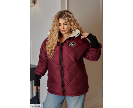 Жіноча куртка плащівка р.50-52;54-56;58-60;62-64 (5кол.) "LETTI" купити недорого від прямого постачальника, зображення 11