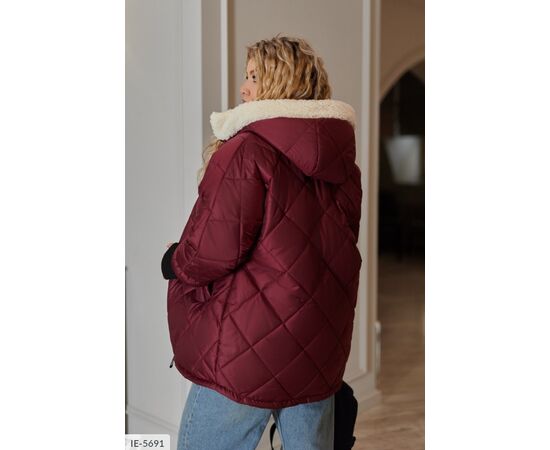 Жіноча куртка плащівка р.50-52;54-56;58-60;62-64 (5кол.) "LETTI" купити недорого від прямого постачальника, зображення 12