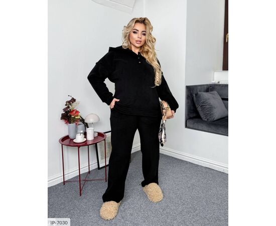 Жіночий прогулянковий костюм зі штанами великі розміри р.50-54;56-60 (3кол.) "LETTI" купити недорого від прямого постачальника, зображення 7