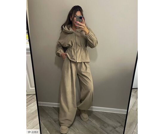 Худі з капюшоном під резинку на талії прямі штани р.42-46 "BEST FASHION" купити недорого від прямого постачальника, зображення 17