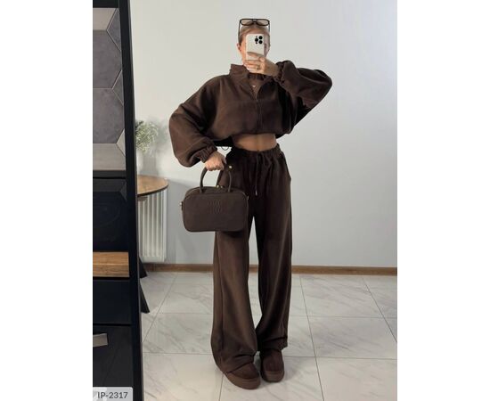 Бомбезні теплючі костюми з флісу р.42-48 (5кол.) "BEST FASHION" купити недорого від прямого постачальника, зображення 31