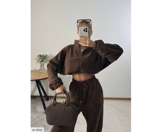 Бомбезні теплючі костюми з флісу р.42-48 (5кол.) "BEST FASHION" купити недорого від прямого постачальника, зображення 16