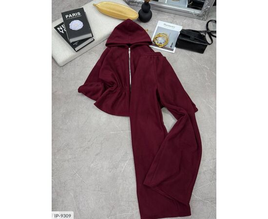 Худі з капюшоном під резинку на талії прямі штани р.48-52 "BEST FASHION" купити недорого від прямого постачальника, зображення 8