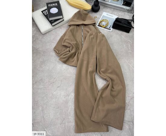 Худі з капюшоном під резинку на талії прямі штани р.48-52 "BEST FASHION" купити недорого від прямого постачальника, зображення 9