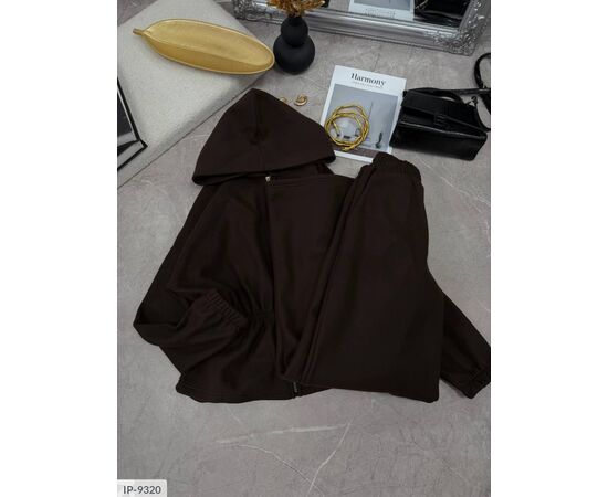 Худі з капюшоном під резинку на талії прямі штани р.42-46 "BEST FASHION" купити недорого від прямого постачальника, зображення 3