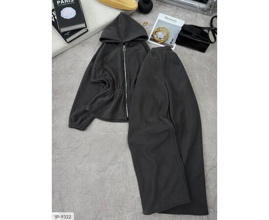 Худі з капюшоном під резинку на талії прямі штани р.42-46 "BEST FASHION" купити недорого від прямого постачальника, зображення 4