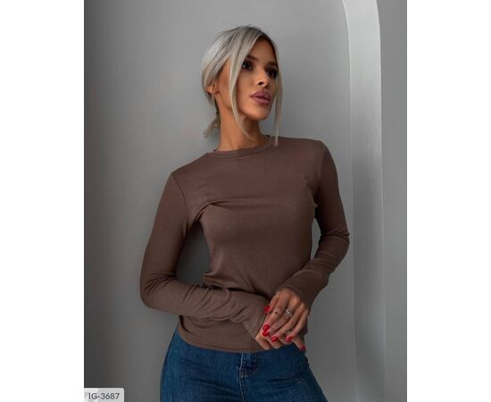 Фотография Лонгслив женский большого размера р.48-52 "BEST FASHION" купить недорого от прямого поставщика, изображение 8