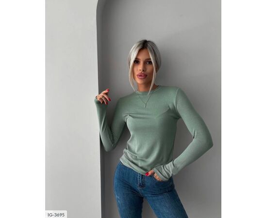 Фотография Лонгслив женский большого размера р.48-52 "BEST FASHION" купить недорого от прямого поставщика, изображение 3