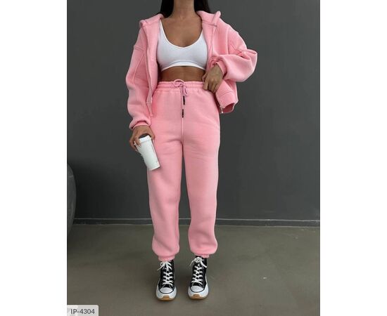 Фотография Женский спортивный костюм трёхнитка на флисе р.42-44;46-48 "BEST FASHION" купить недорого от прямого поставщика, изображение 9