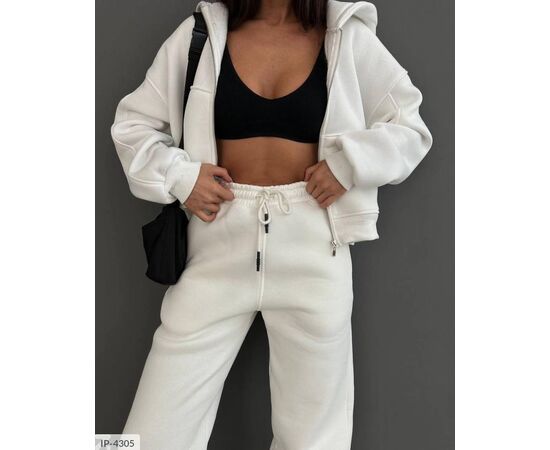 Фотография Женский спортивный костюм трёхнитка на флисе р.42-44;46-48 "BEST FASHION" купить недорого от прямого поставщика, изображение 10