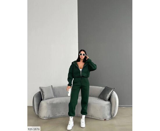 Фотография Женский спортивный костюм трёхнитка на флисе р.42-44;46-48 "BEST FASHION" купить недорого от прямого поставщика, изображение 7