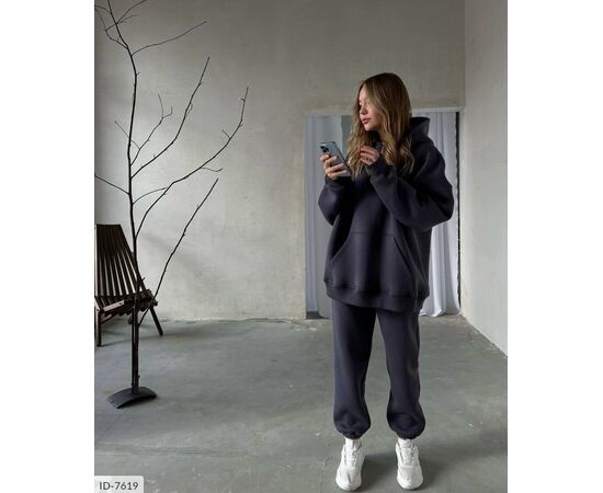 Фотография Костюм спортивный женский на флисе р.42-46 "BEST FASHION" купить недорого от прямого поставщика, изображение 10