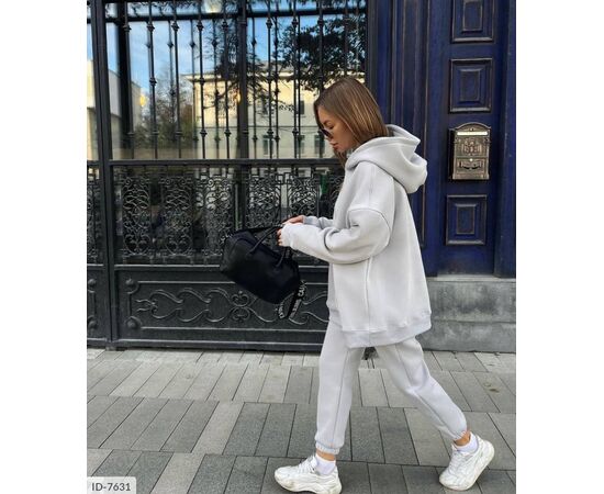 Фотография Костюм спортивный женский на флисе р.42-46 "BEST FASHION" купить недорого от прямого поставщика, изображение 5