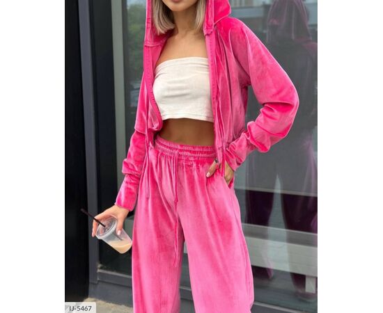 Жіночий велюровий спортивний костюм р.42-44;46-48 (10кол.) "BEST FASHION" купити недорого від прямого постачальника, зображення 9