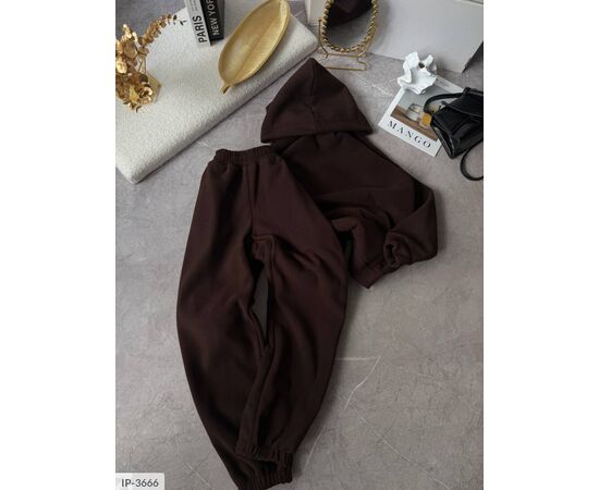 Фотография Костюм спортивный женский на флисе р.42-46 "BEST FASHION" купить недорого от прямого поставщика, изображение 2