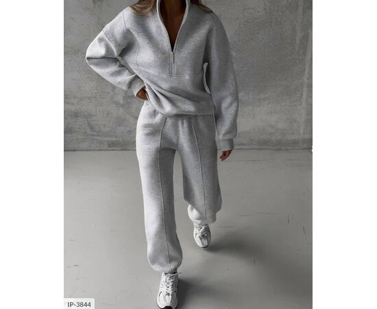 Фотография Женский спортивный костюм трёхнитка на флисе р.42-44;46-48 "BEST FASHION" купить недорого от прямого поставщика, изображение 2