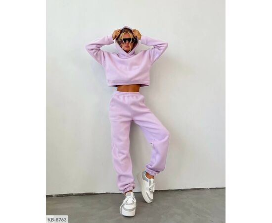 Фотография Женский спортивный костюм трёхнитка на флисе р.42-46 "BEST FASHION" купить недорого от прямого поставщика, изображение 2