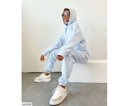 Фотография Женский спортивный костюм трёхнитка на флисе р.42-46 "BEST FASHION" купить недорого от прямого поставщика, изображение 3