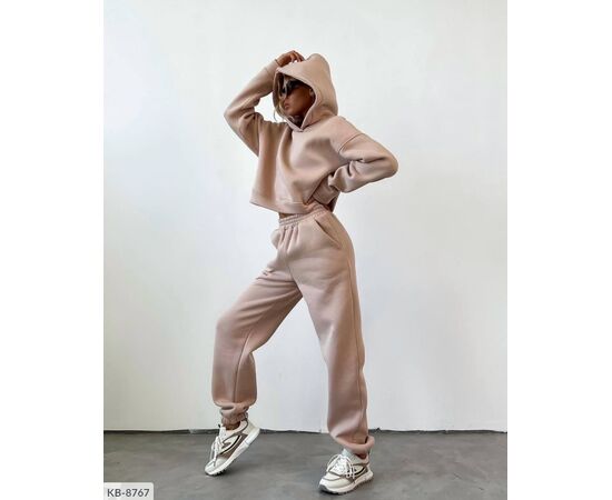 Фотография Женский спортивный костюм трёхнитка на флисе р.42-46 "BEST FASHION" купить недорого от прямого поставщика, изображение 4