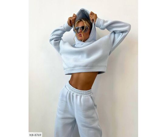 Фотография Женский спортивный костюм трёхнитка на флисе р.42-46 "BEST FASHION" купить недорого от прямого поставщика, изображение 5