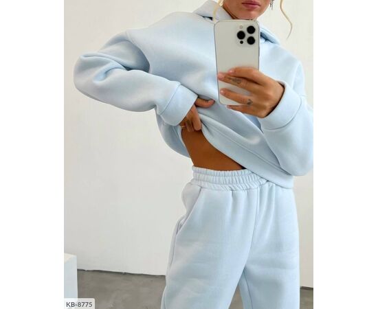 Фотография Женский спортивный костюм трёхнитка на флисе р.42-46 "BEST FASHION" купить недорого от прямого поставщика, изображение 8